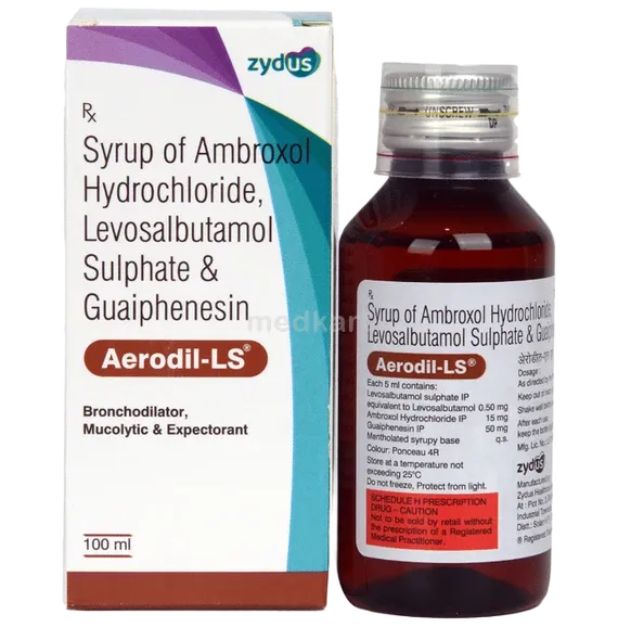aerodil ls syrup 100 ml